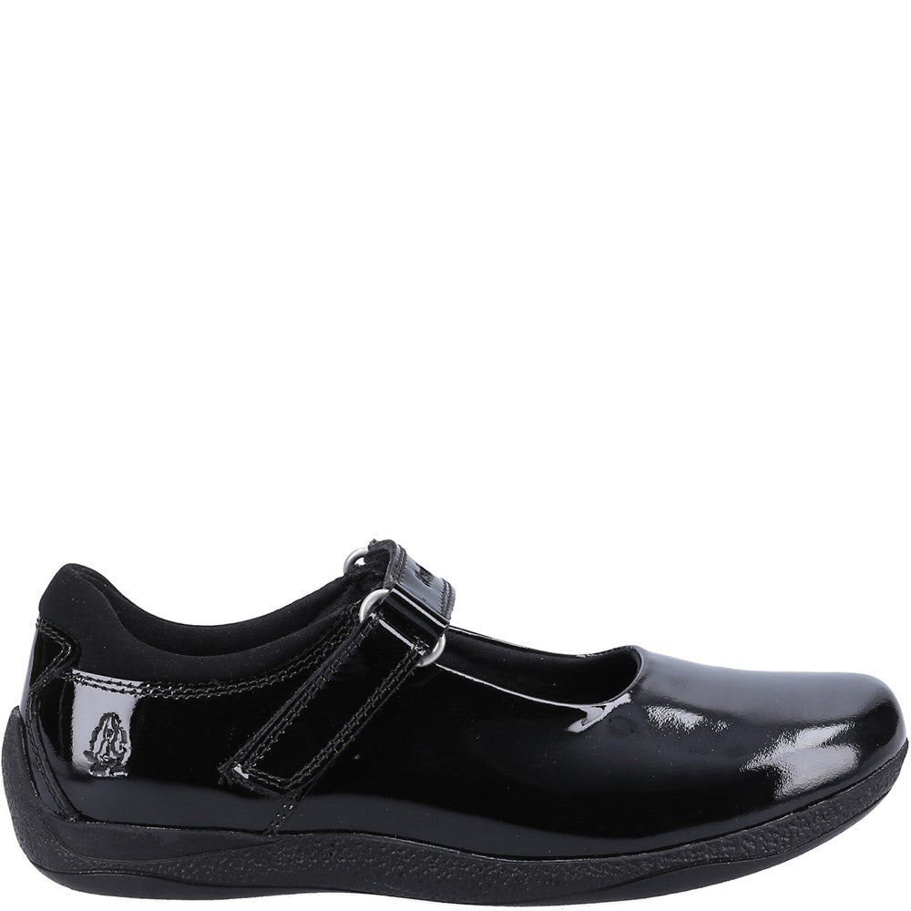 Hush Puppies Marcie Junior Patent School Shoe