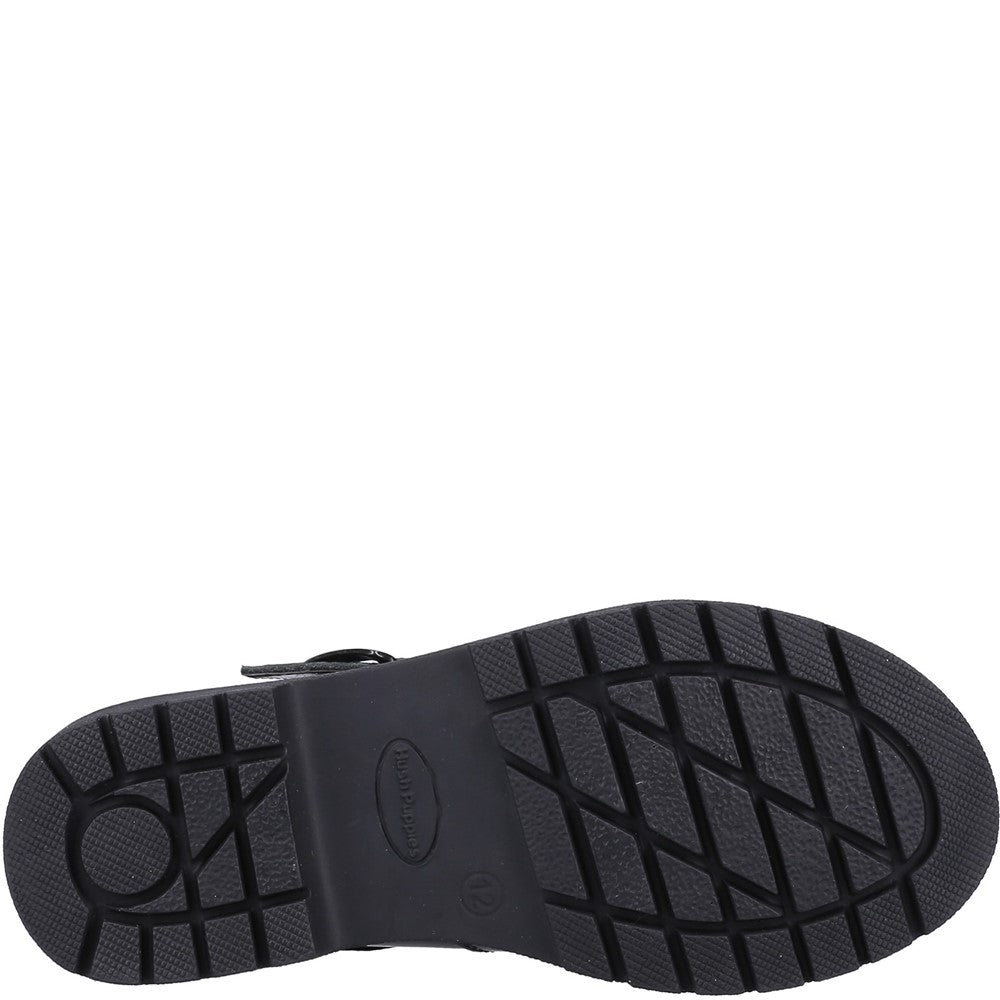 Hush Puppies Paloma Patent Junior School Shoes