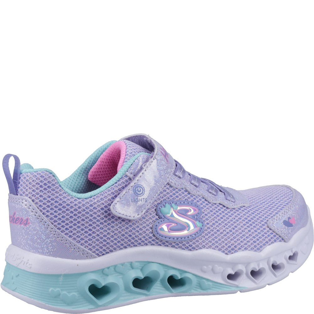 Skechers Flutter Heart Lights Bring Sparkle Trainers