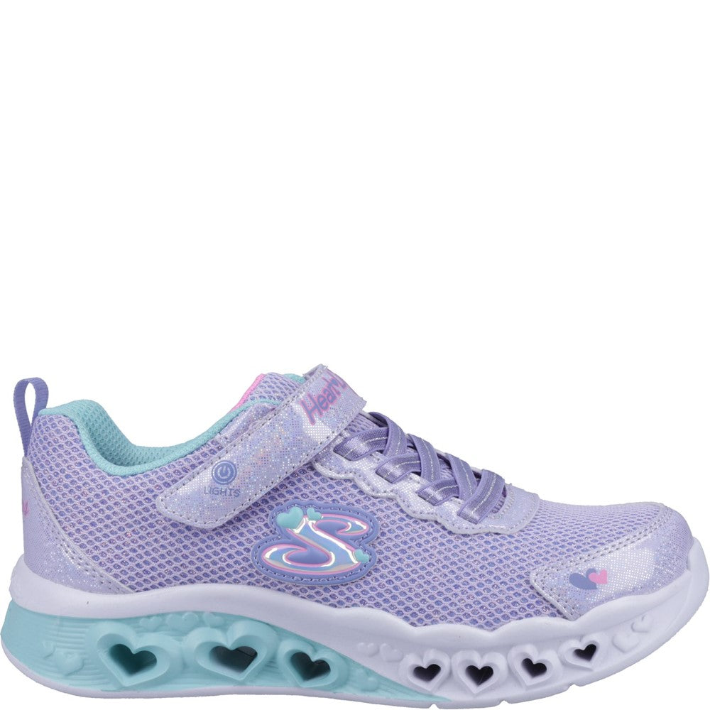 Skechers Flutter Heart Lights Bring Sparkle Trainers