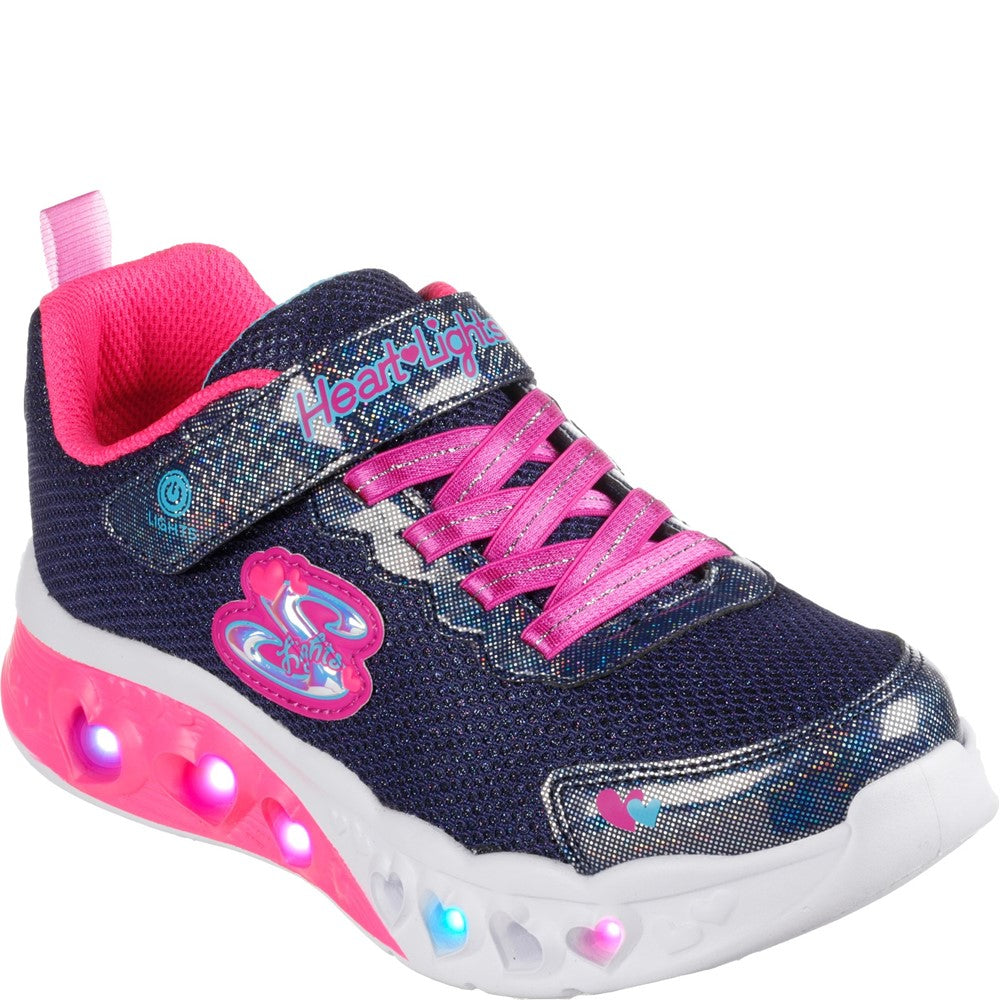 Skechers Flutter Heart Lights Bring Sparkle Trainers