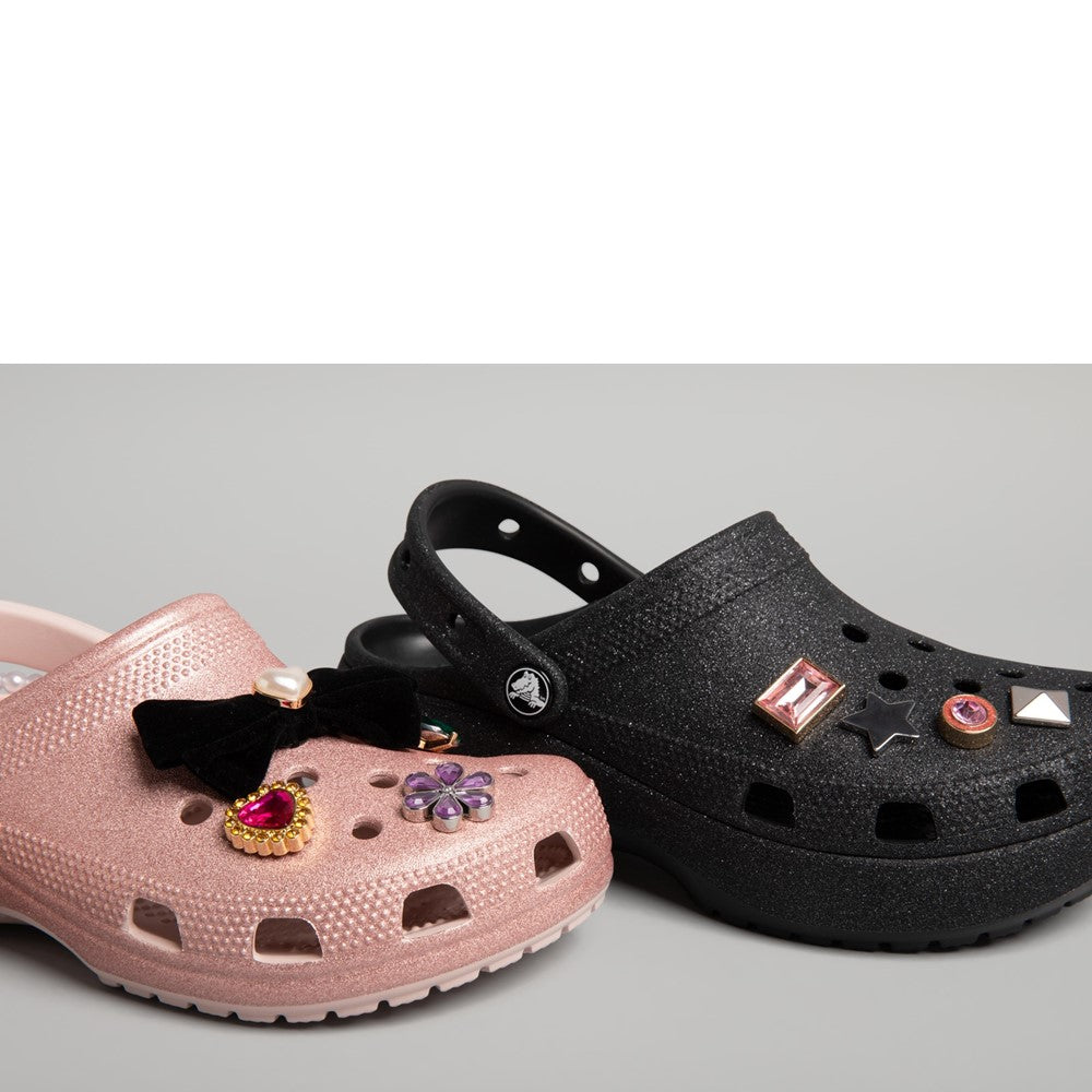 Crocs Unisex Classic Glitter Clog