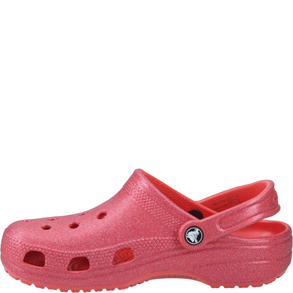 Crocs Unisex Classic Glitter Clog