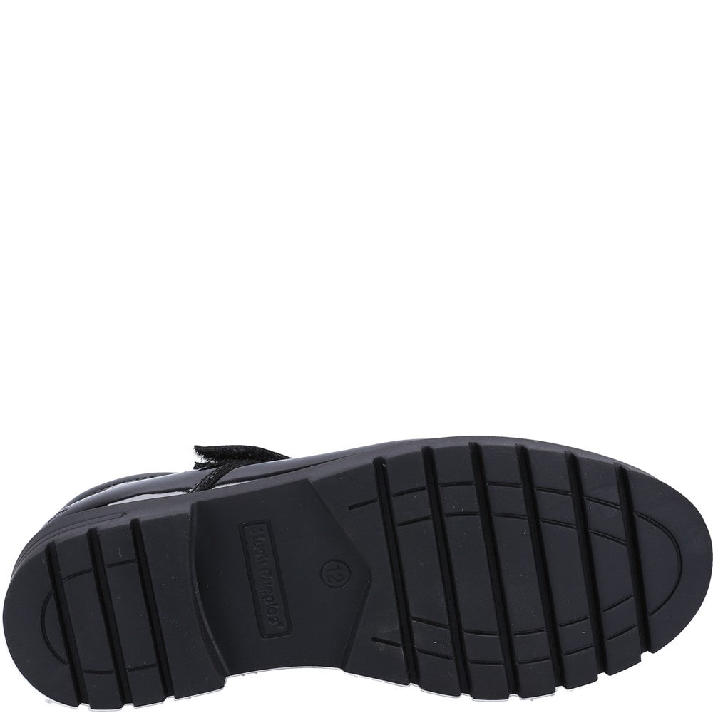 Hush Puppies Sabrina Patent Senior School Shoes