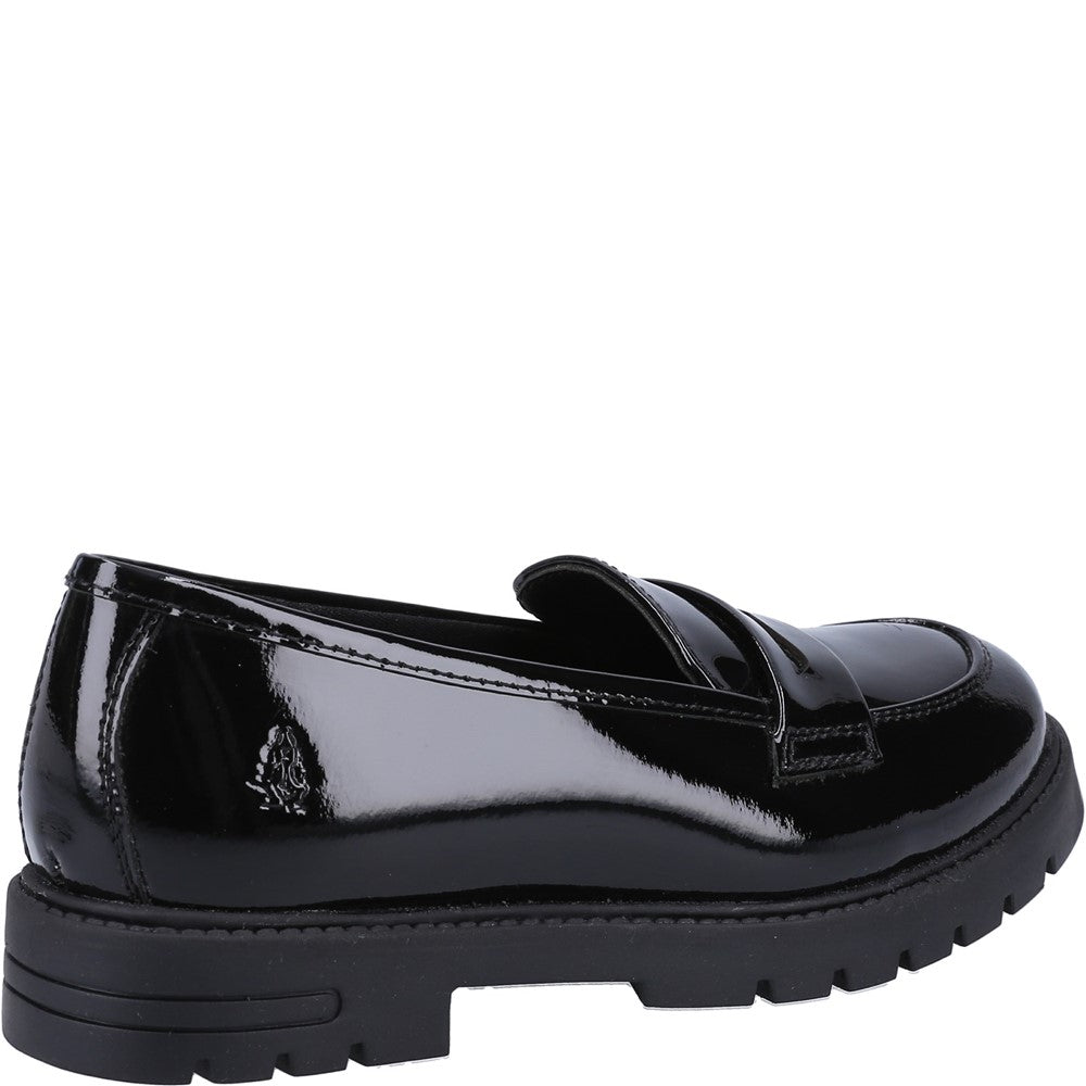 Hush Puppies Hazel Patent Senior School Shoes