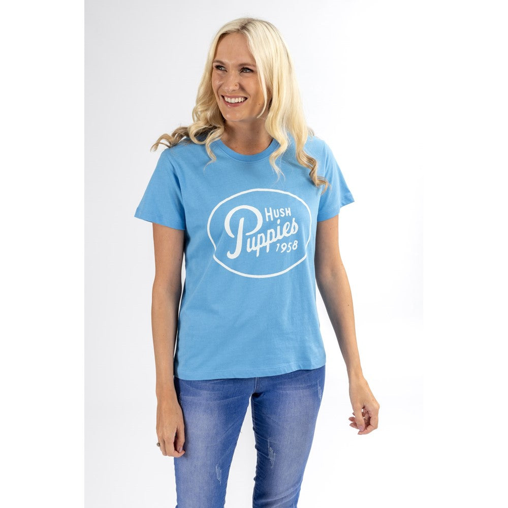 Hush Puppies Retro Script Tee