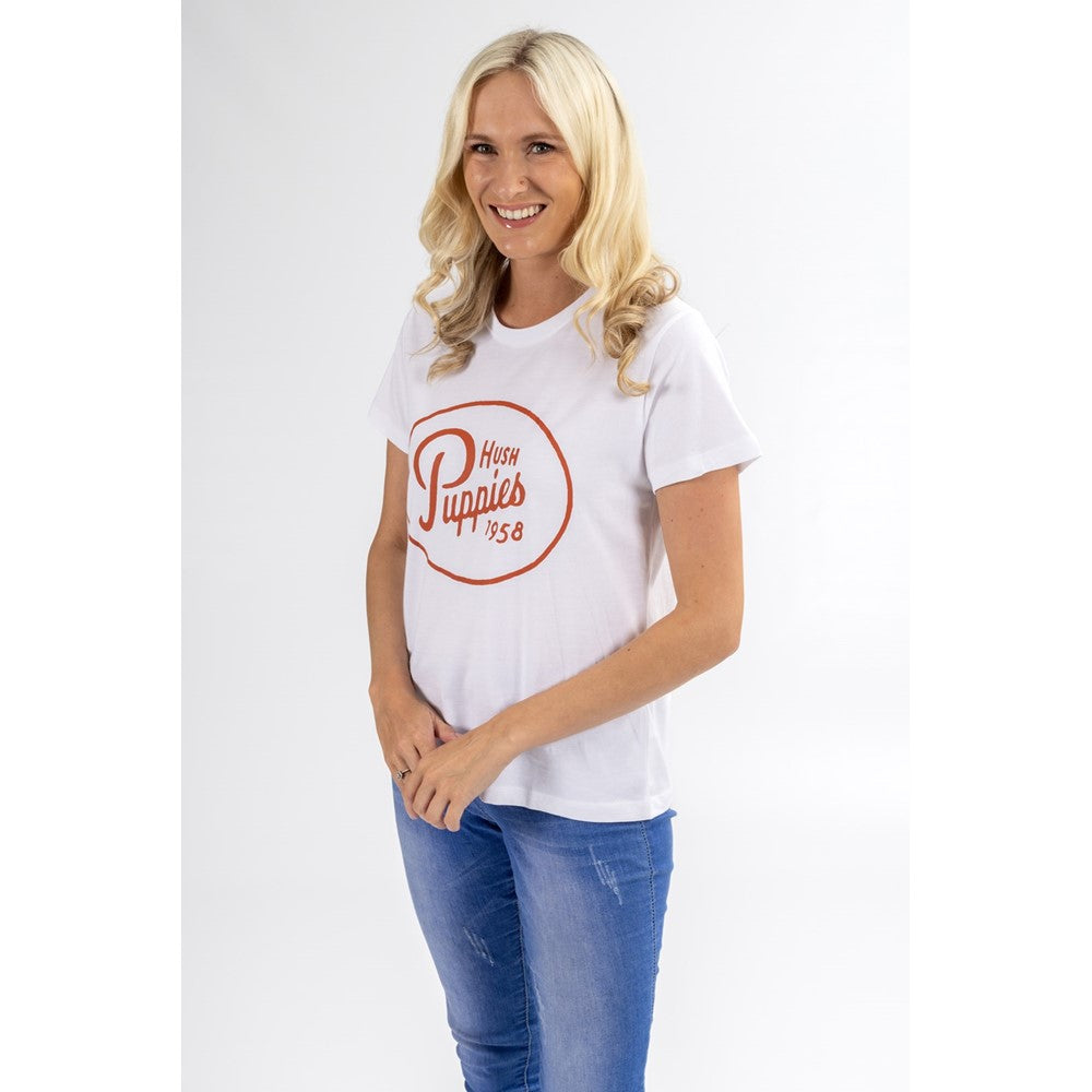 Hush Puppies Retro Script Tee