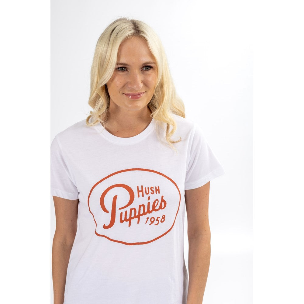 Hush Puppies Retro Script Tee