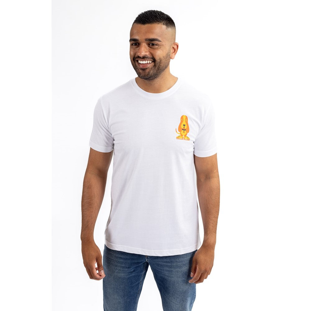 Hush Puppies Mens Modern Basset Tee