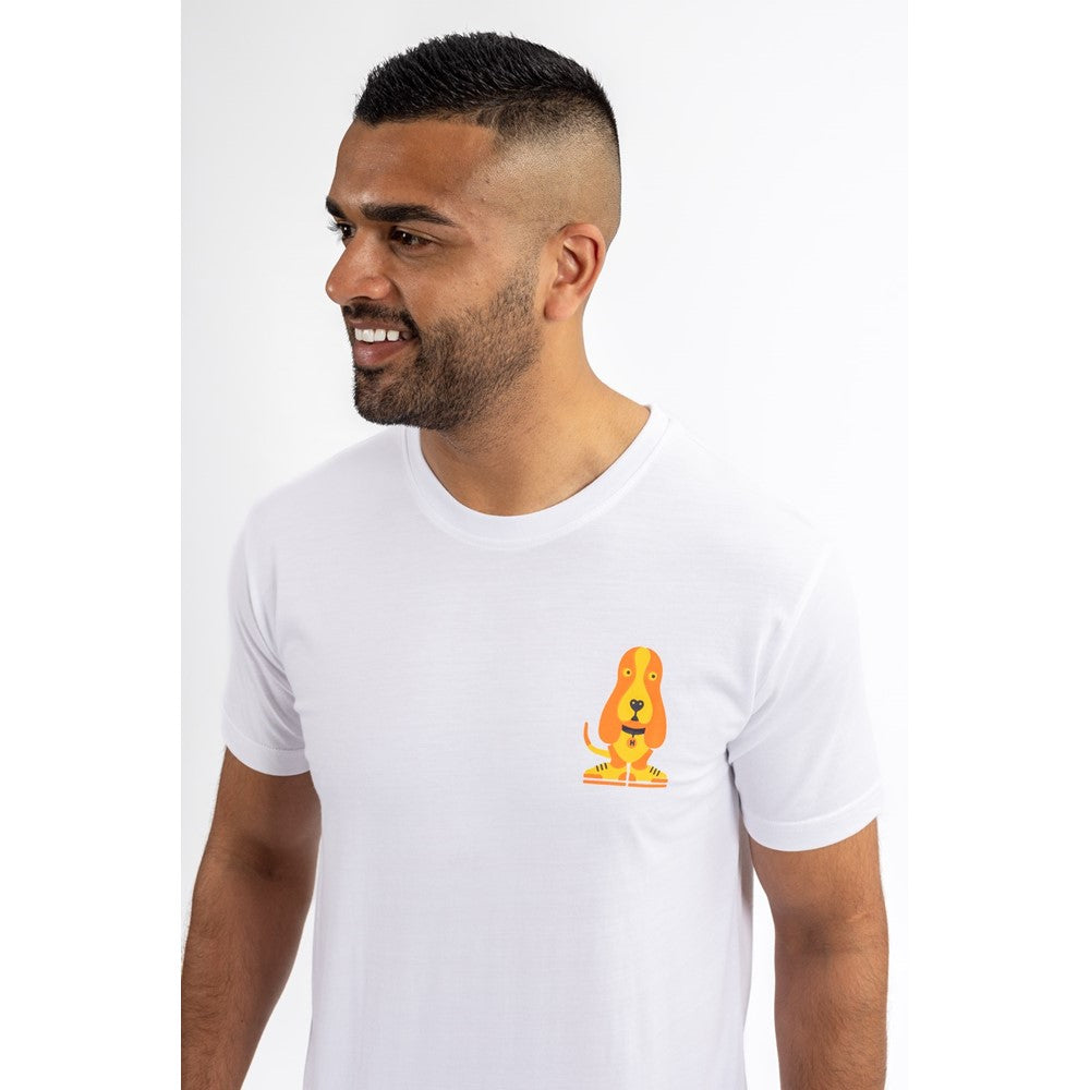 Hush Puppies Mens Modern Basset Tee