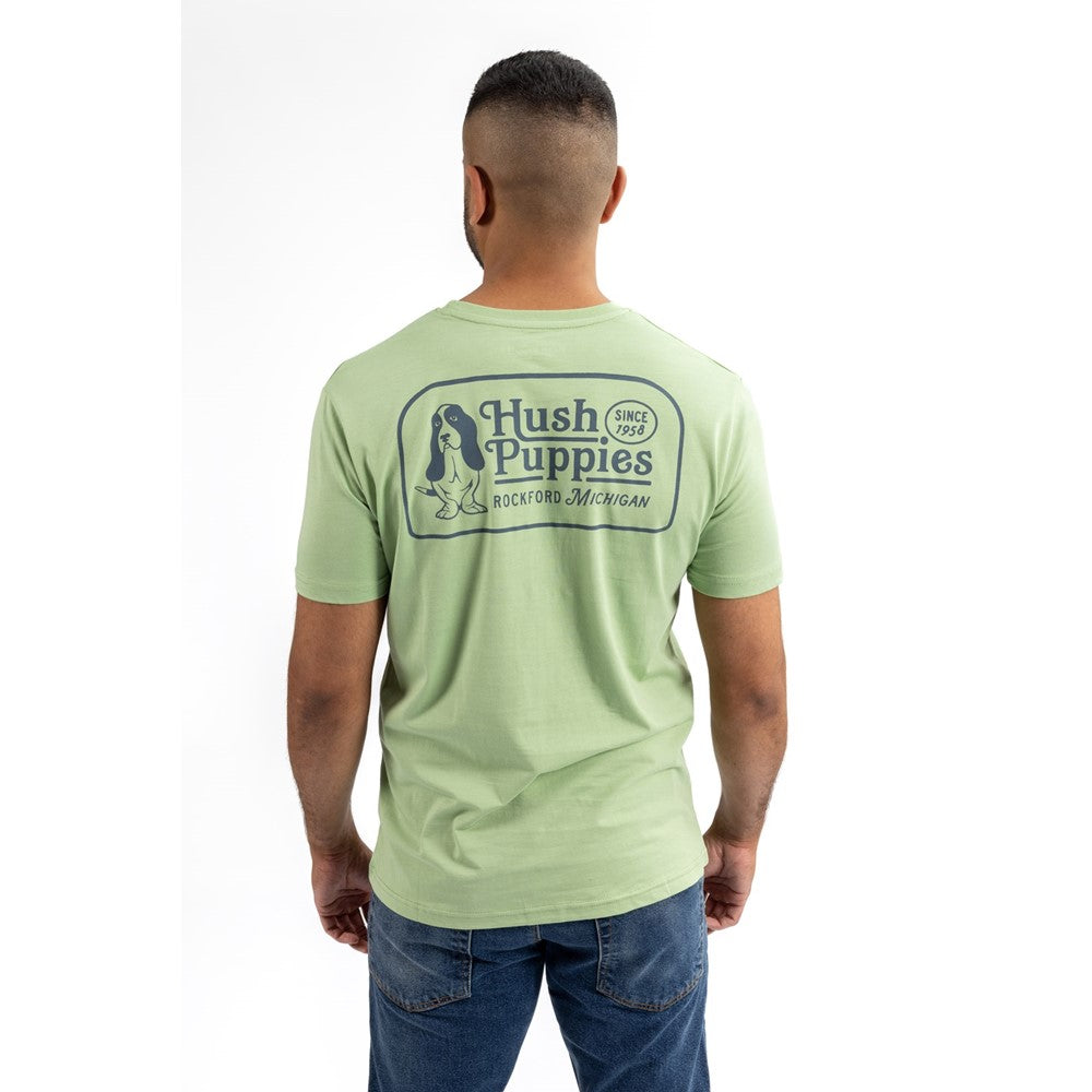 Hush Puppies Mens Retro Basset Tee