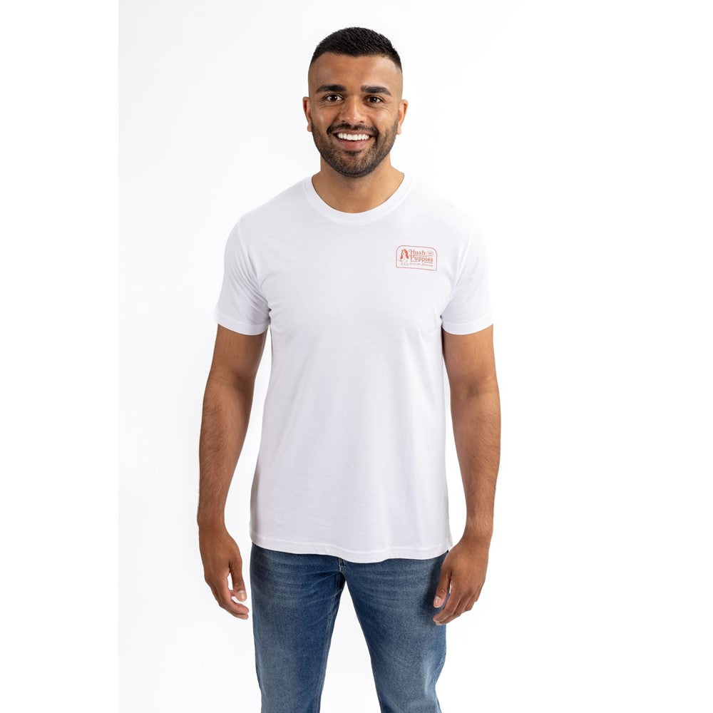 Hush Puppies Mens Retro Basset Tee