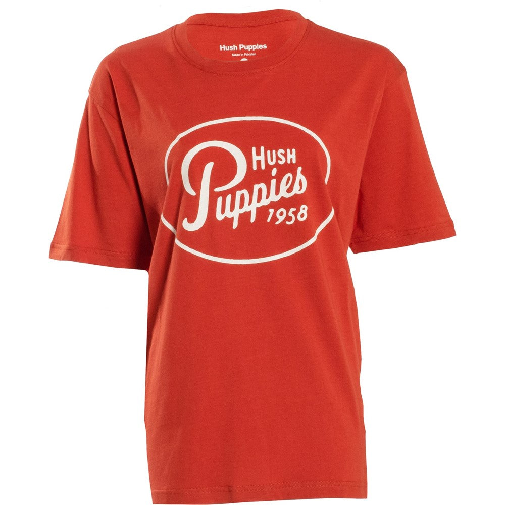 Hush Puppies Mens Retro Script Tee