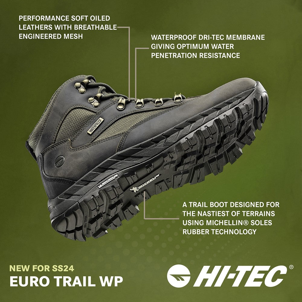Hi-Tec Eutrotrail Waterproof Hiking Boots