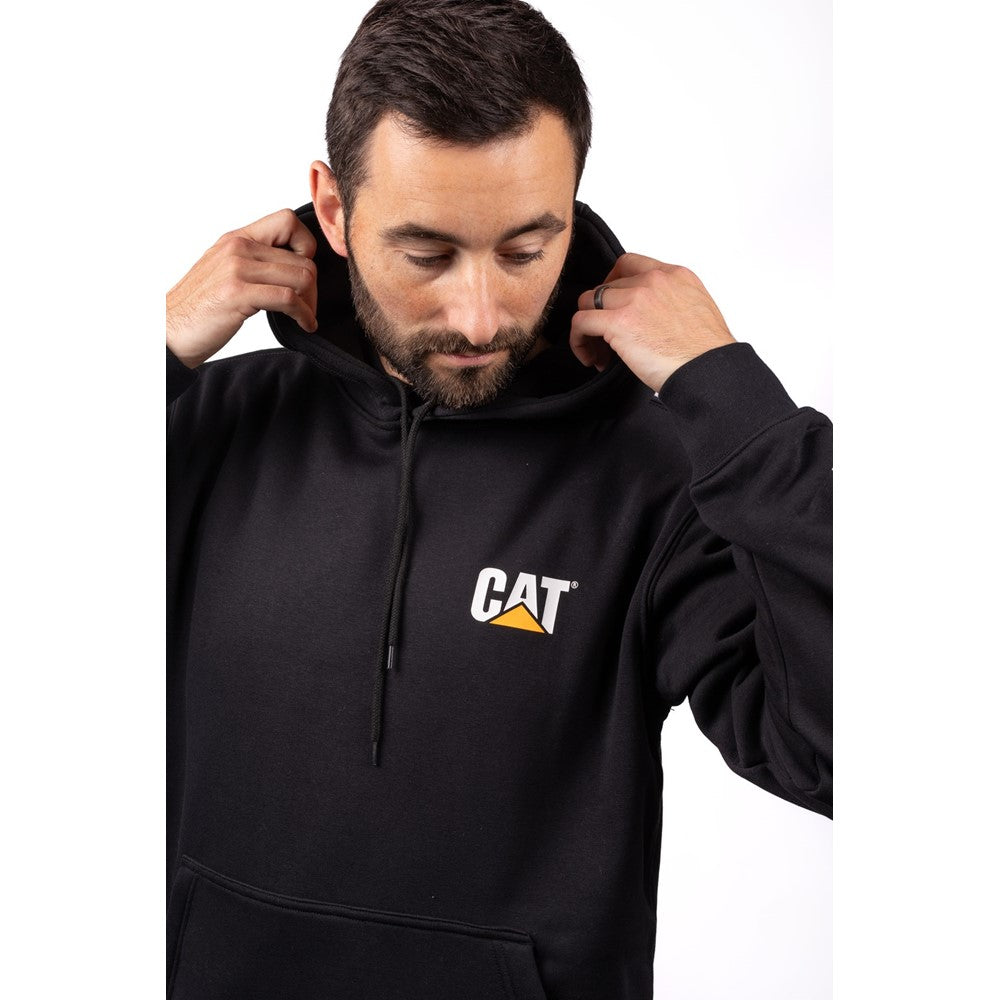 Caterpillar Trademark Banner Hooded Sweatshirt