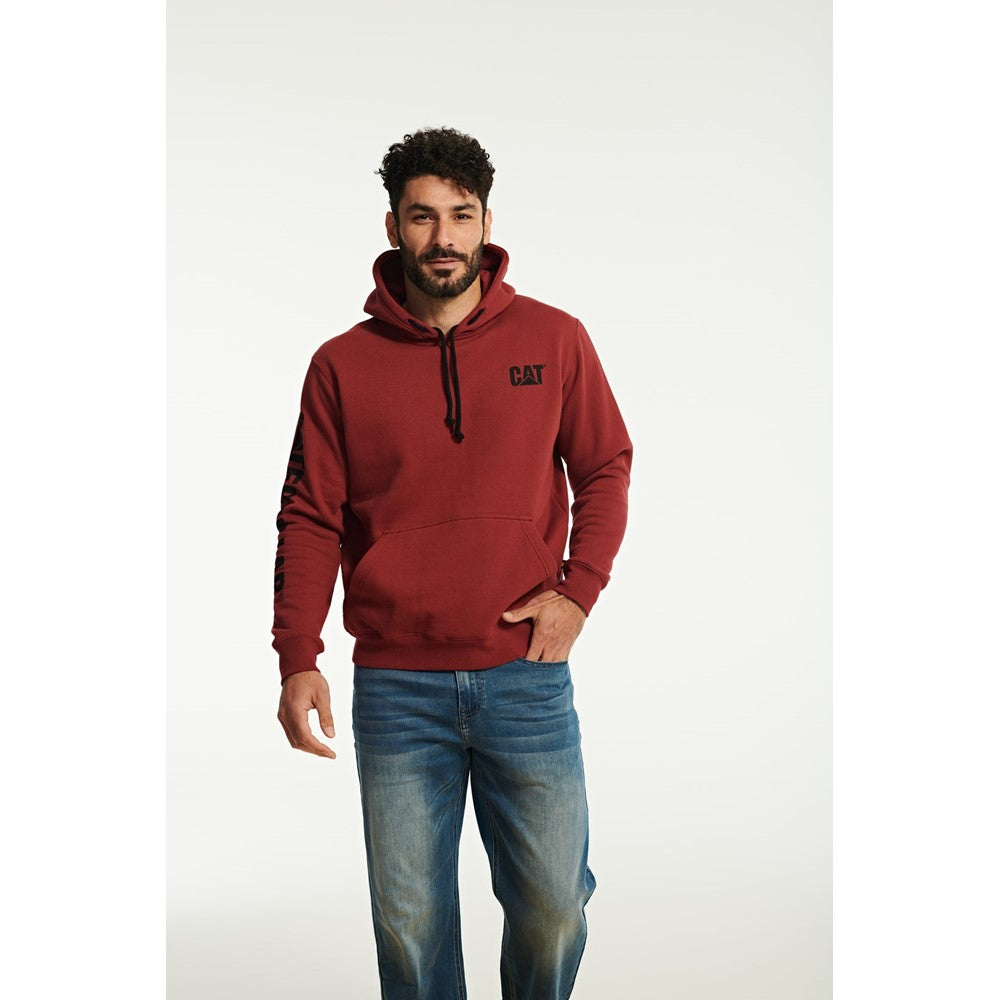Caterpillar Trademark Banner Hooded Sweatshirt