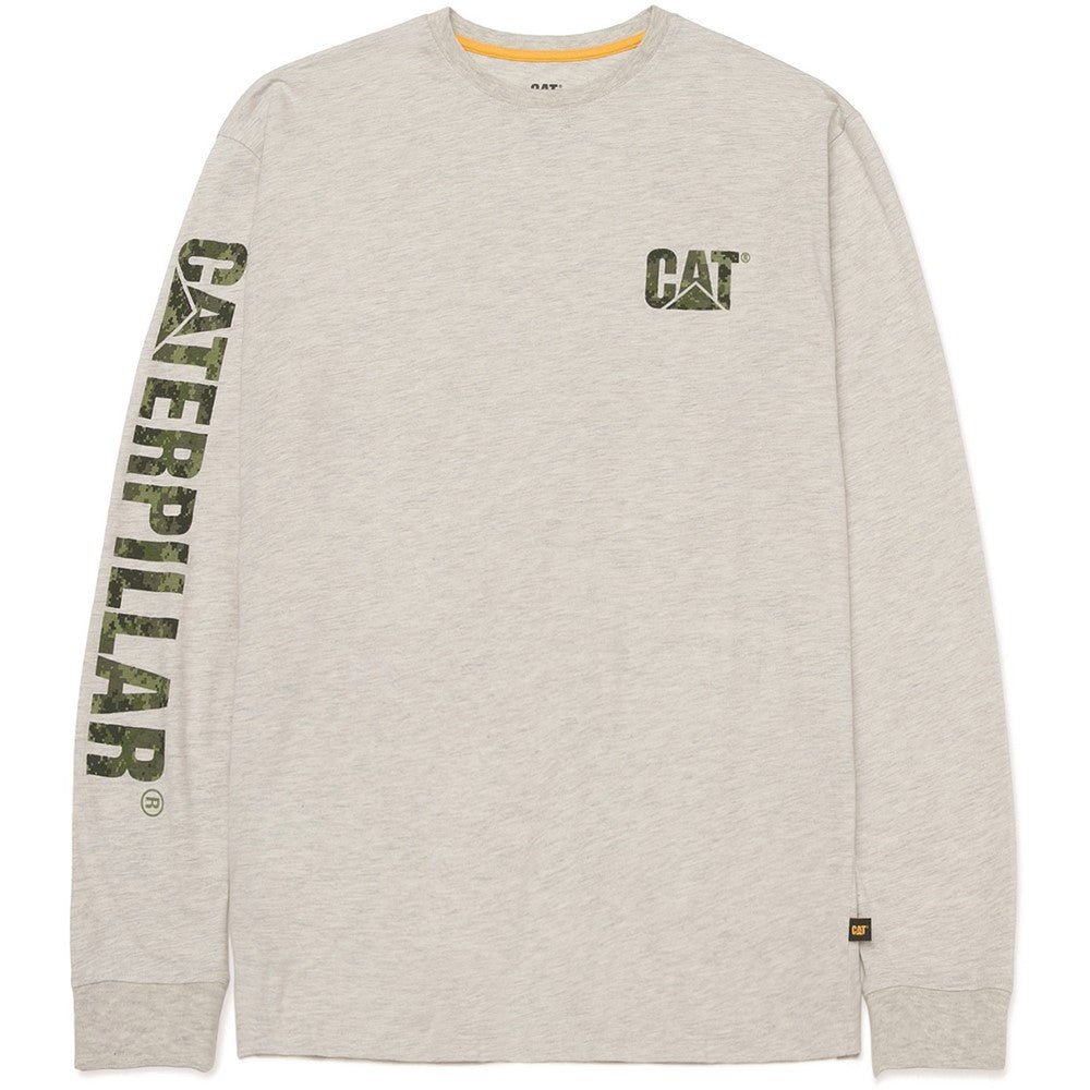 Caterpillar Trademark Banner Long Sleeve T-Shirt
