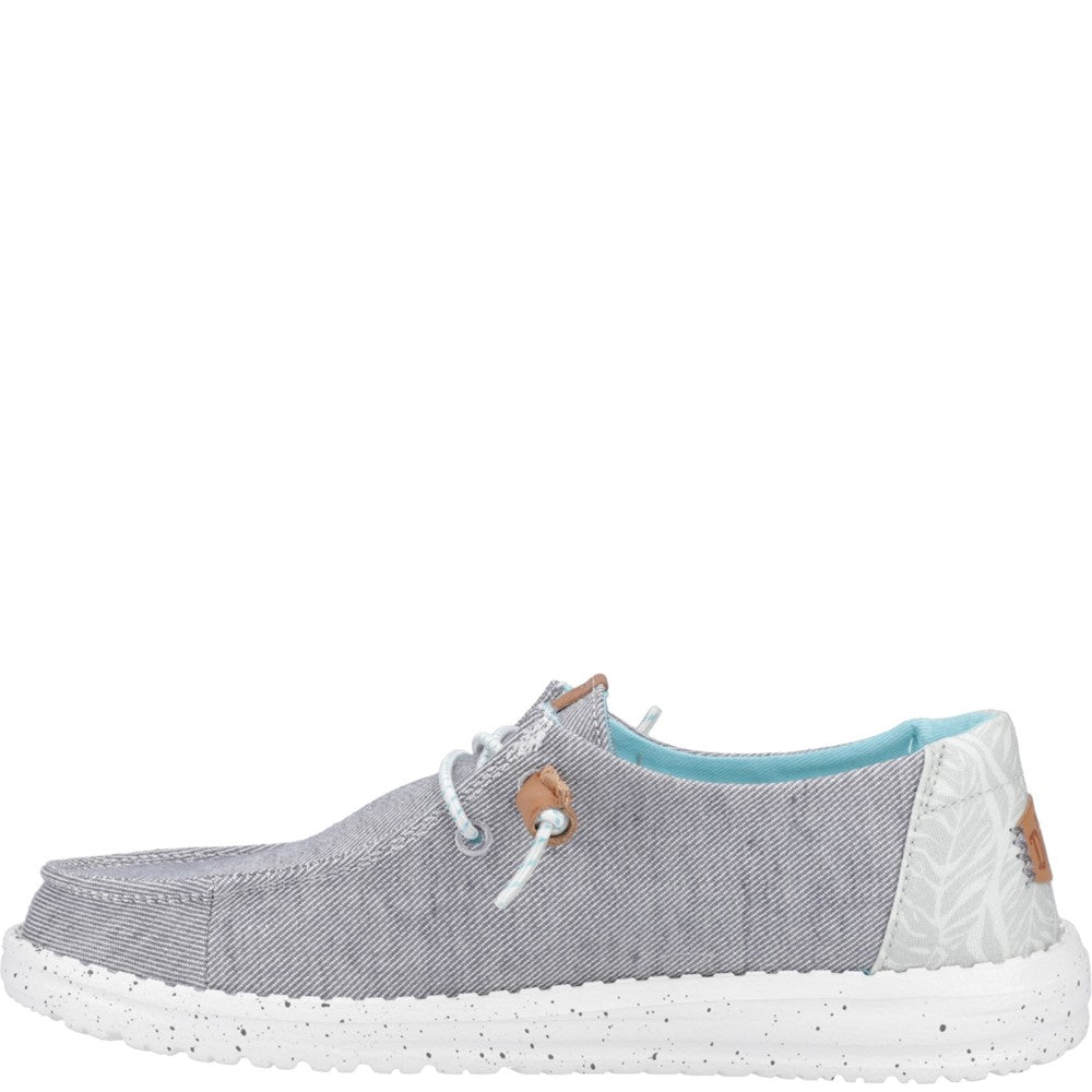 HEYDUDE Wendy Heathered Slub Tropical Shoe