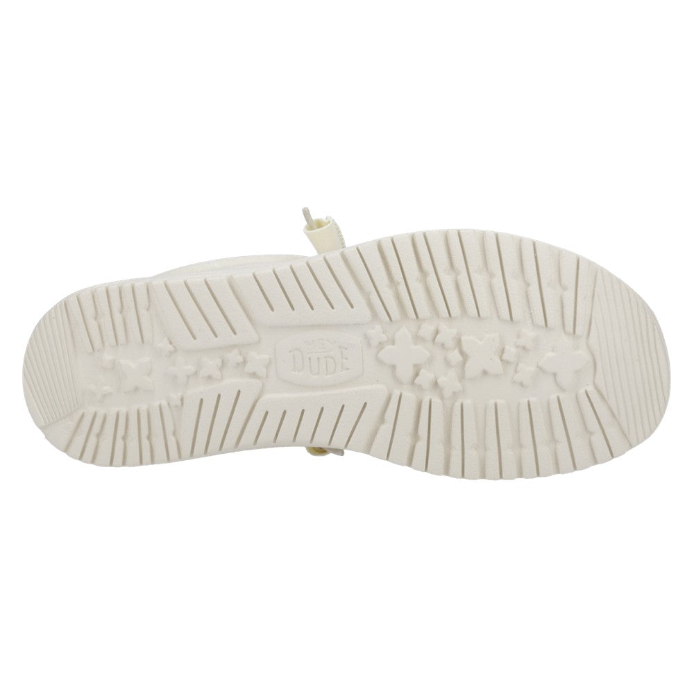 HEYDUDE Wally Stretch Canvas Slip on Shoe