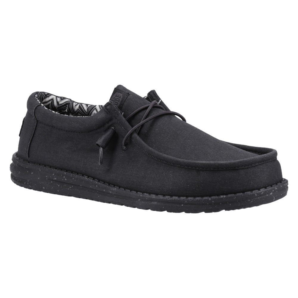 HEYDUDE Wally Stretch Canvas Slip on Shoe