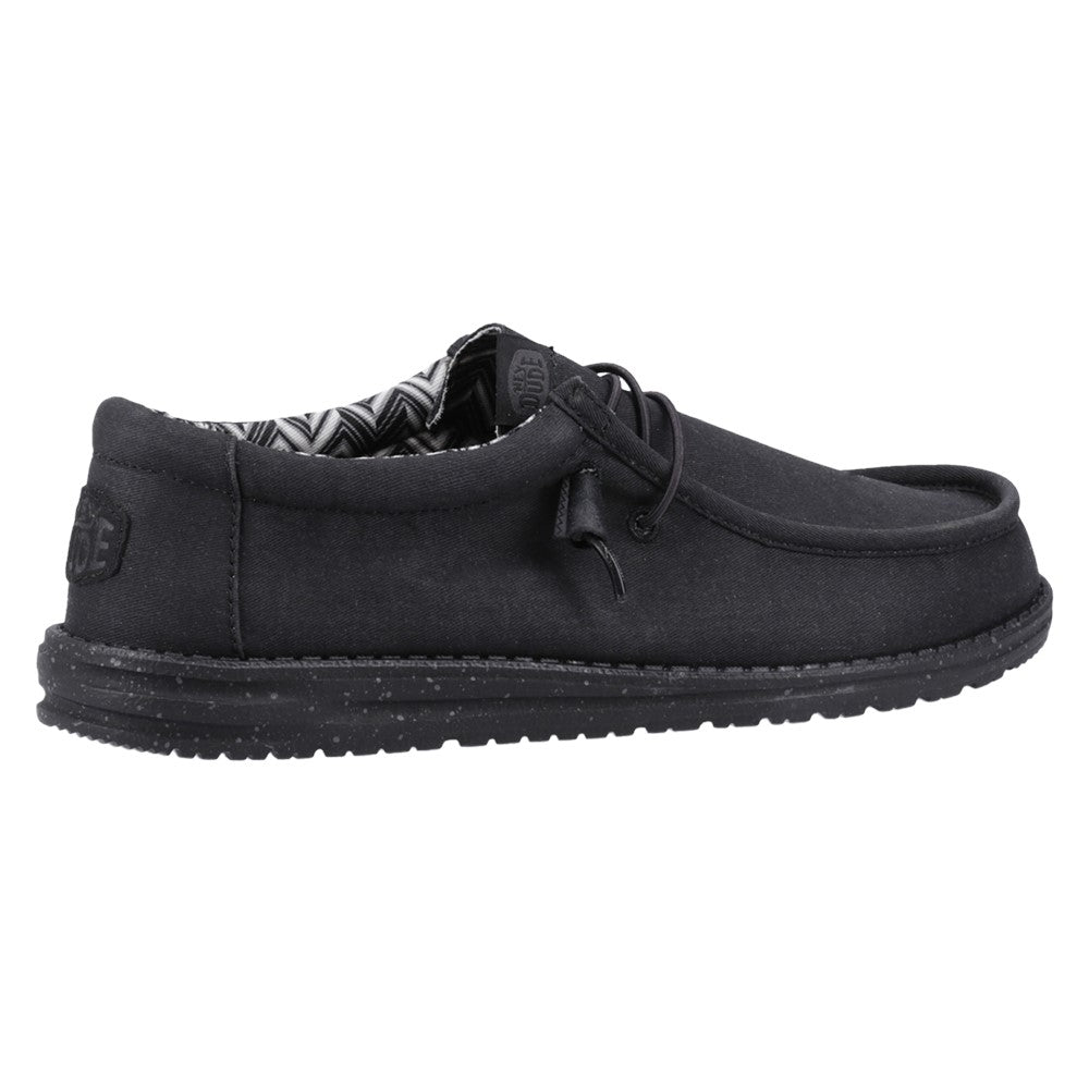 HEYDUDE Wally Stretch Canvas Slip on Shoe