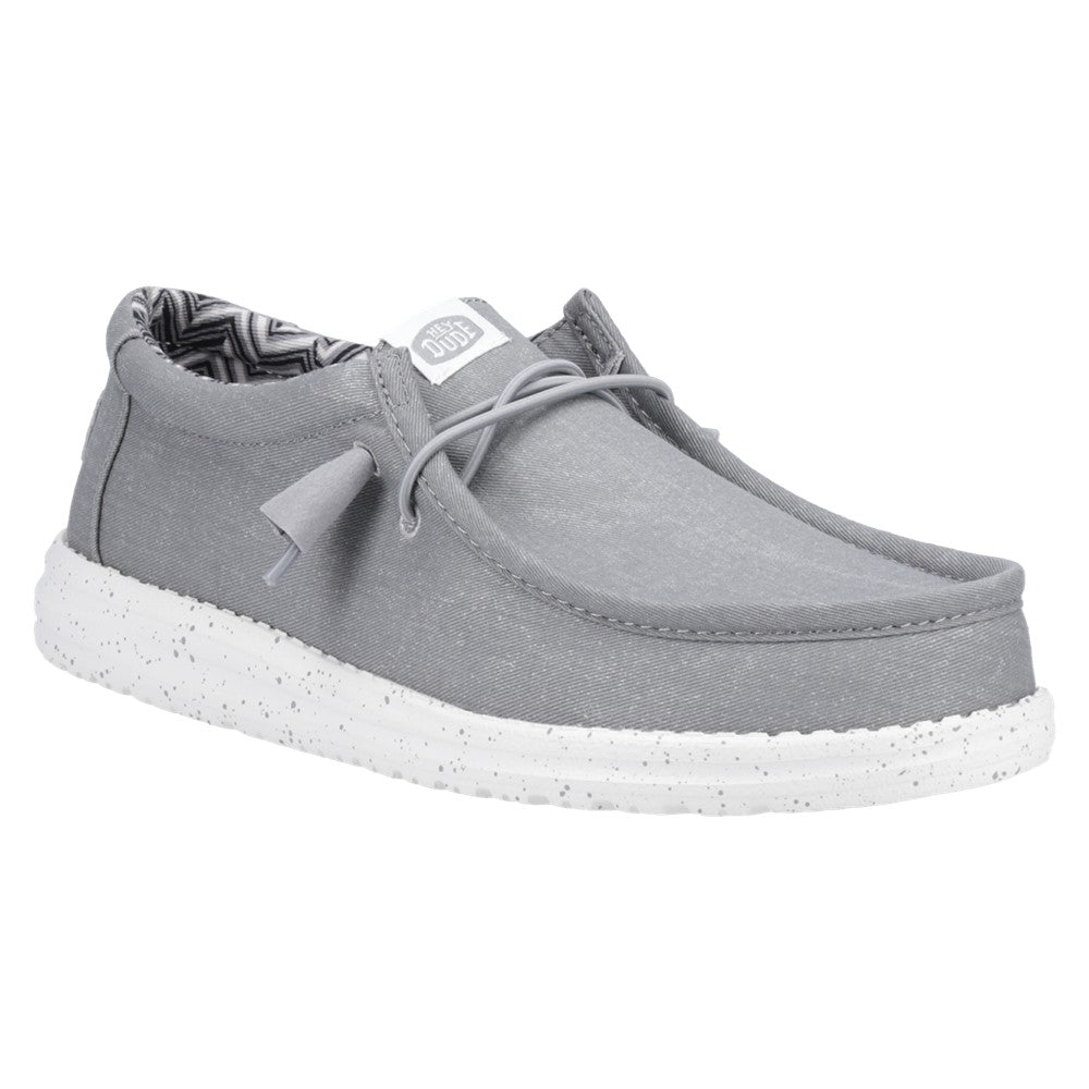 HEYDUDE Wally Stretch Canvas Slip on Shoe