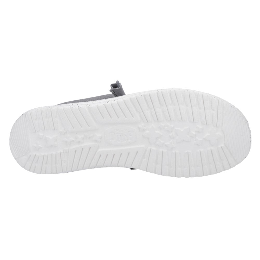 HEYDUDE Wally Stretch Canvas Slip on Shoe