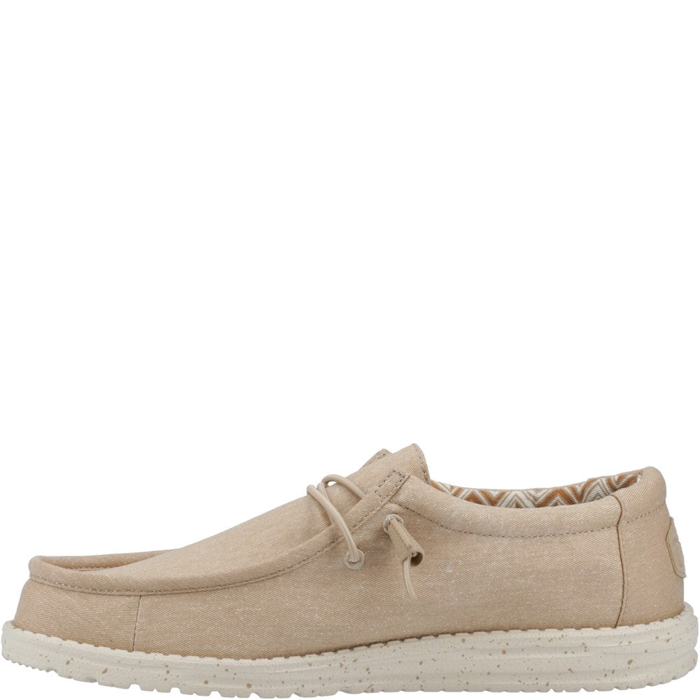 HEYDUDE Wally Stretch Canvas Slip on Shoe