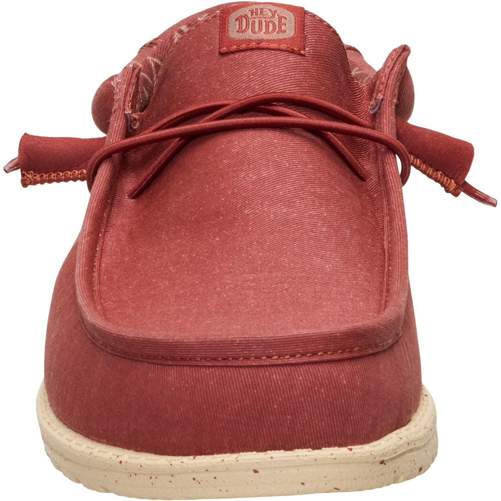 HEYDUDE Wally Stretch Canvas Slip on Shoe