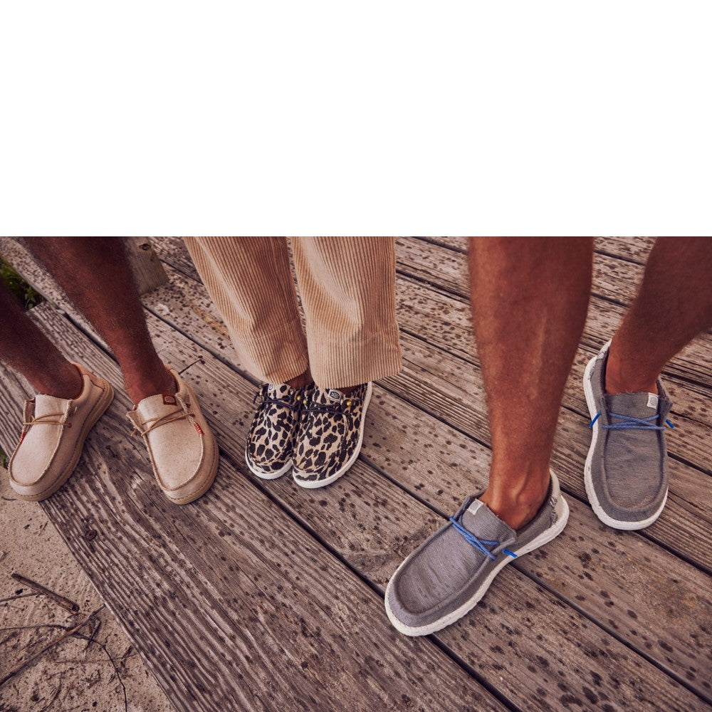 HEYDUDE Wally Coastline Jute Shoe