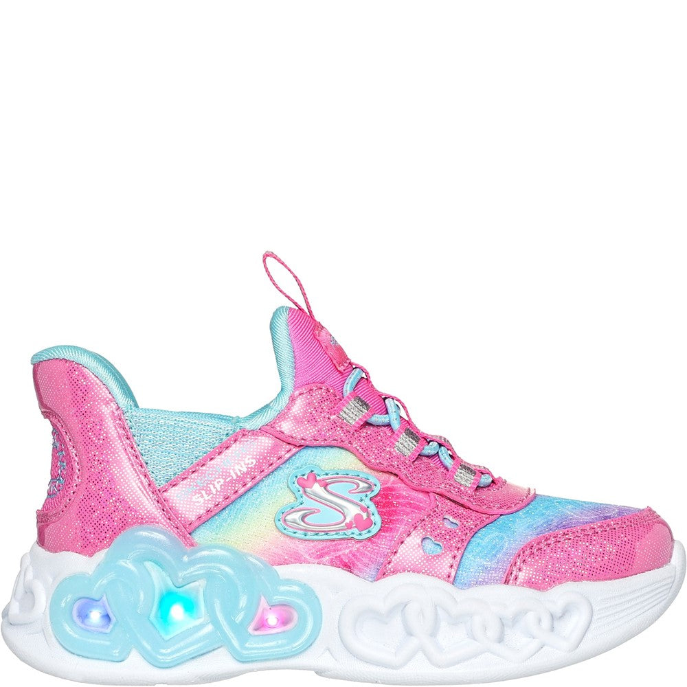 Skechers Skechers Slip-ins: Infinite Heart Lights Trainers