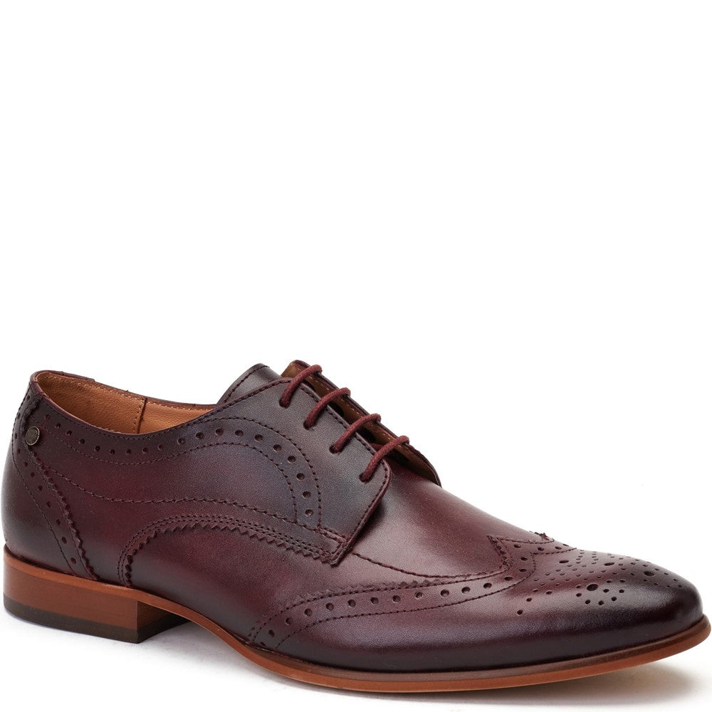 Base London Barbera Lace Up Brogue Shoe