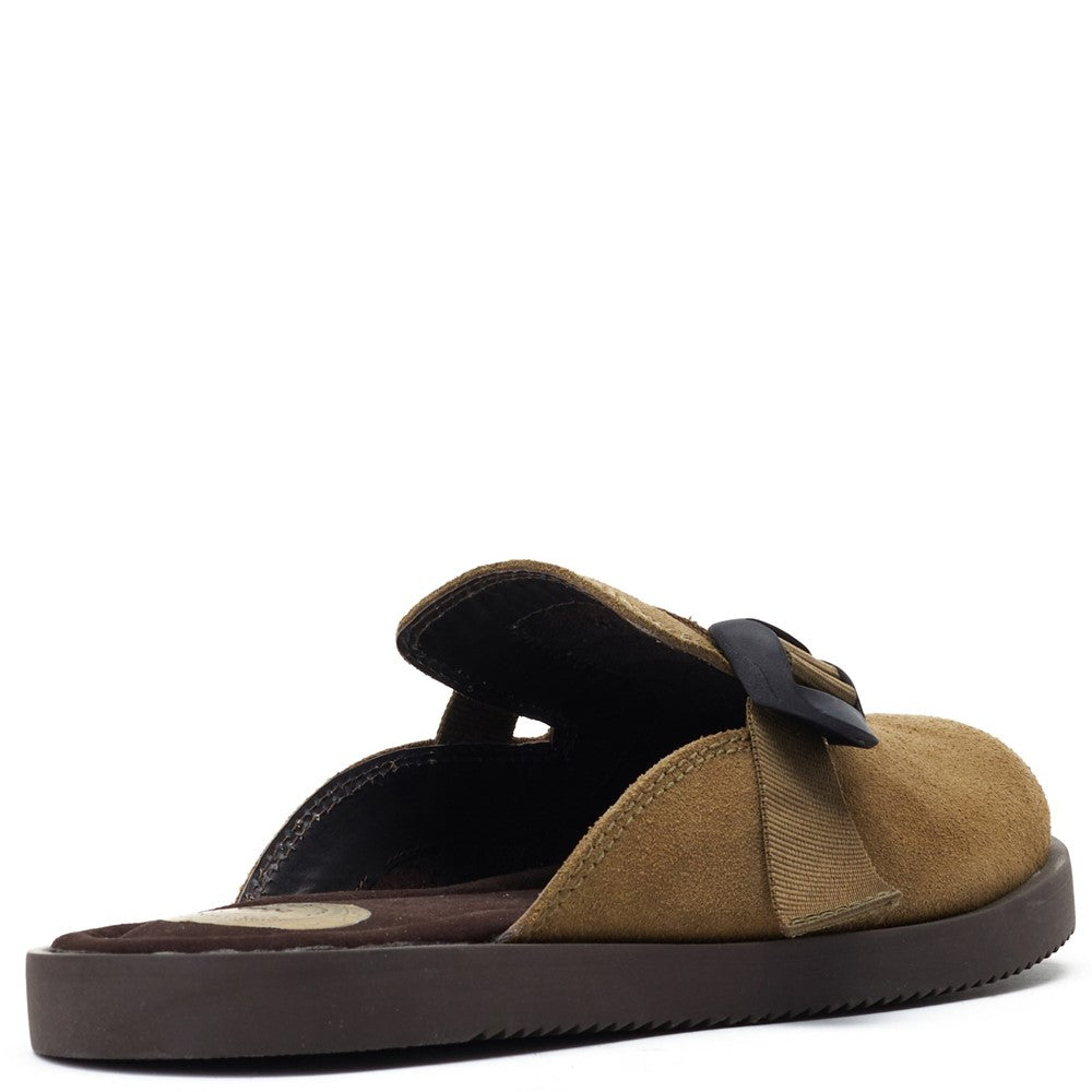 Base London Taurus Slip On Suede Mule