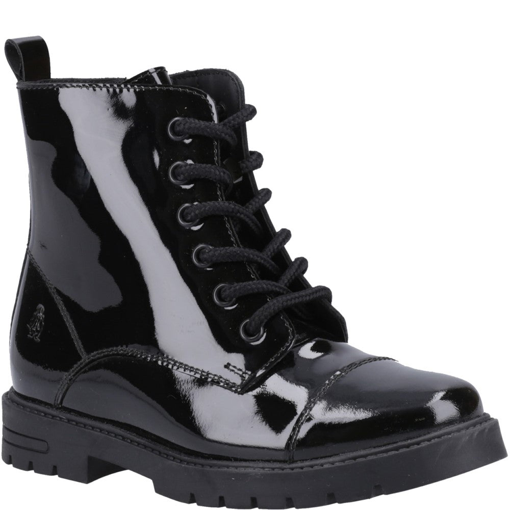 Hush Puppies Lauren Patent Senior School Shoes