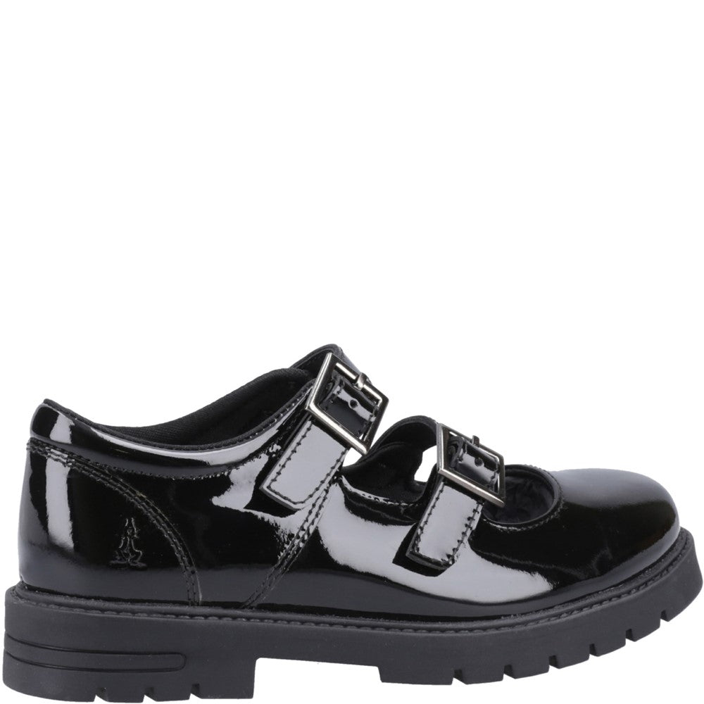 Hush Puppies Ella Patent Senior School Shoes