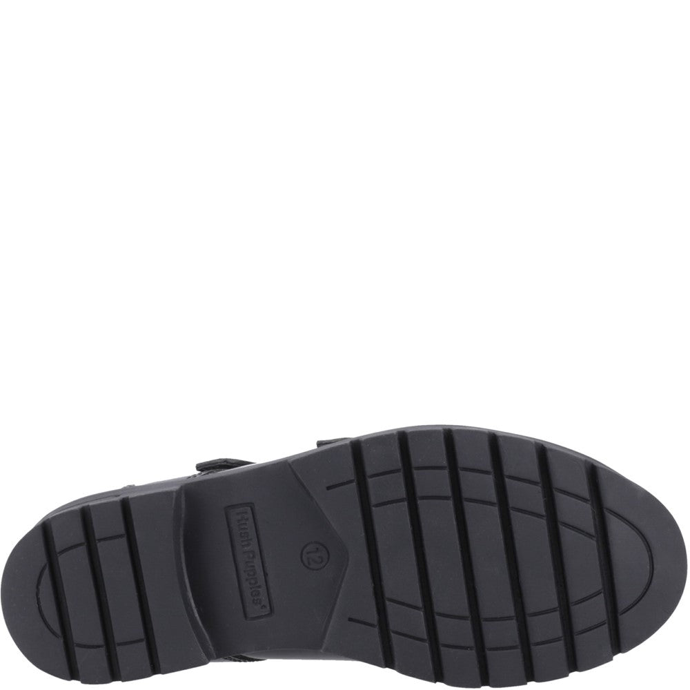 Hush Puppies Ella Patent Senior School Shoes