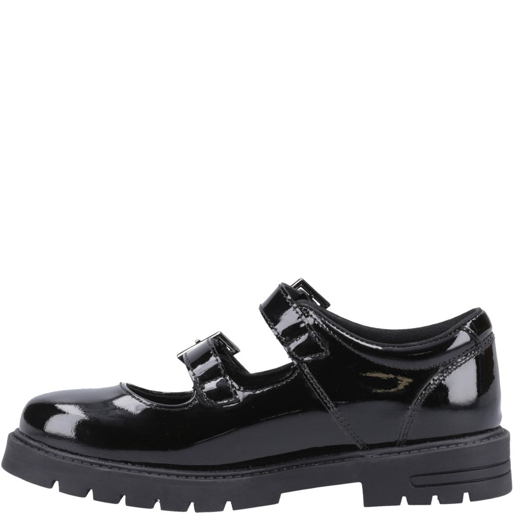 Hush Puppies Ella Patent Senior School Shoes
