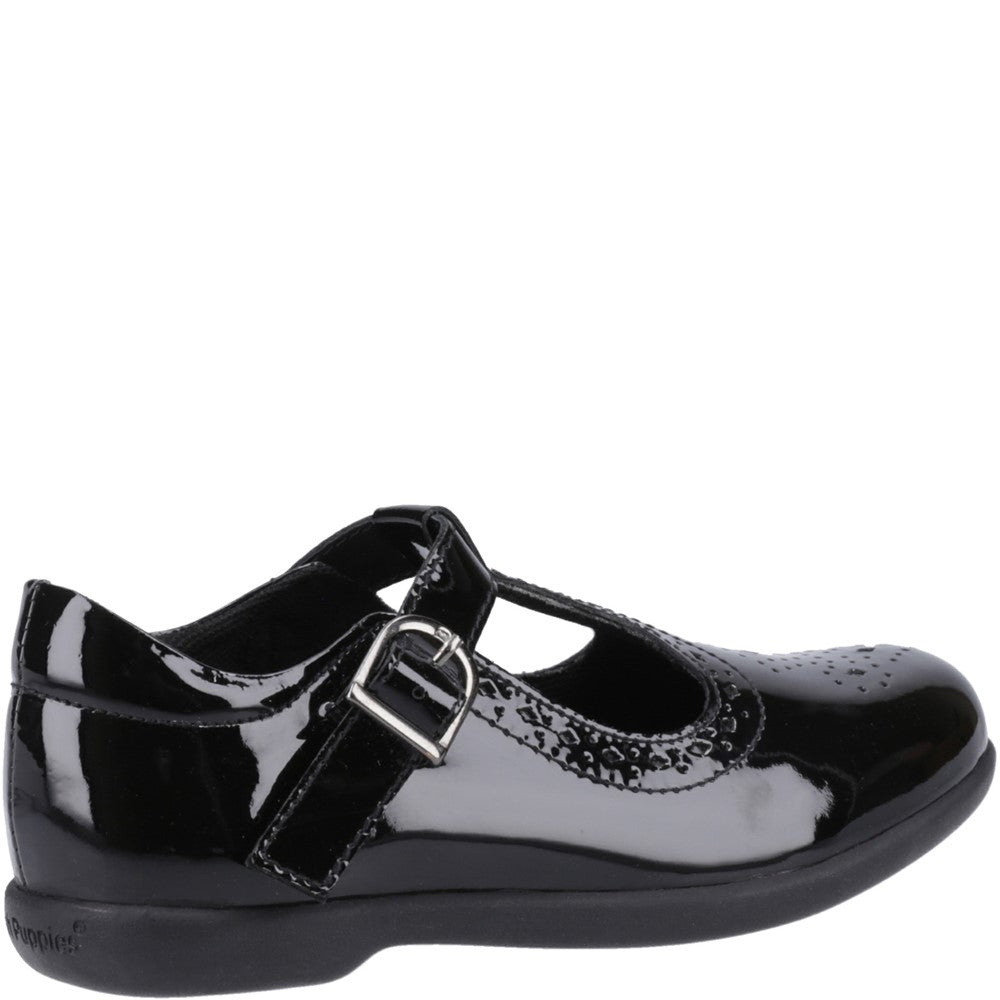 Hush Puppies Britney Patent Senior School Shoes