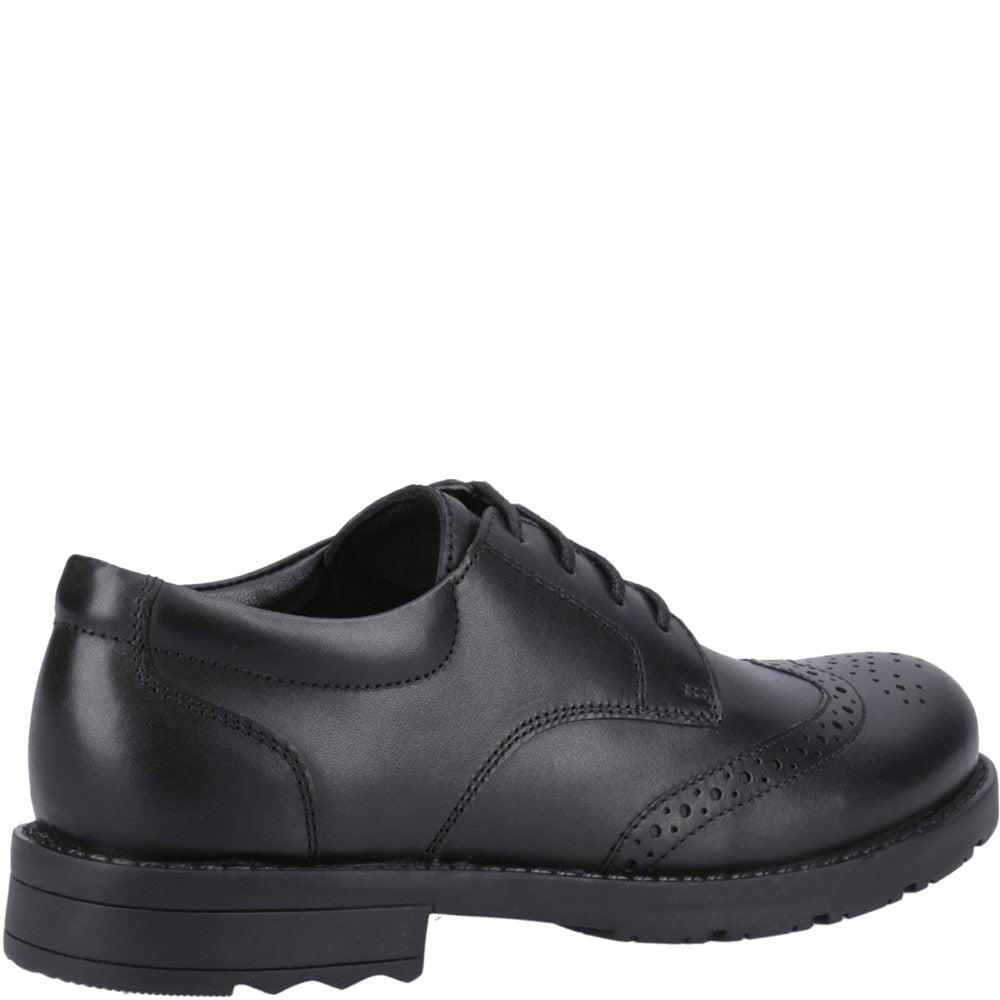Hush Puppies Brian XL Senior School Shoes