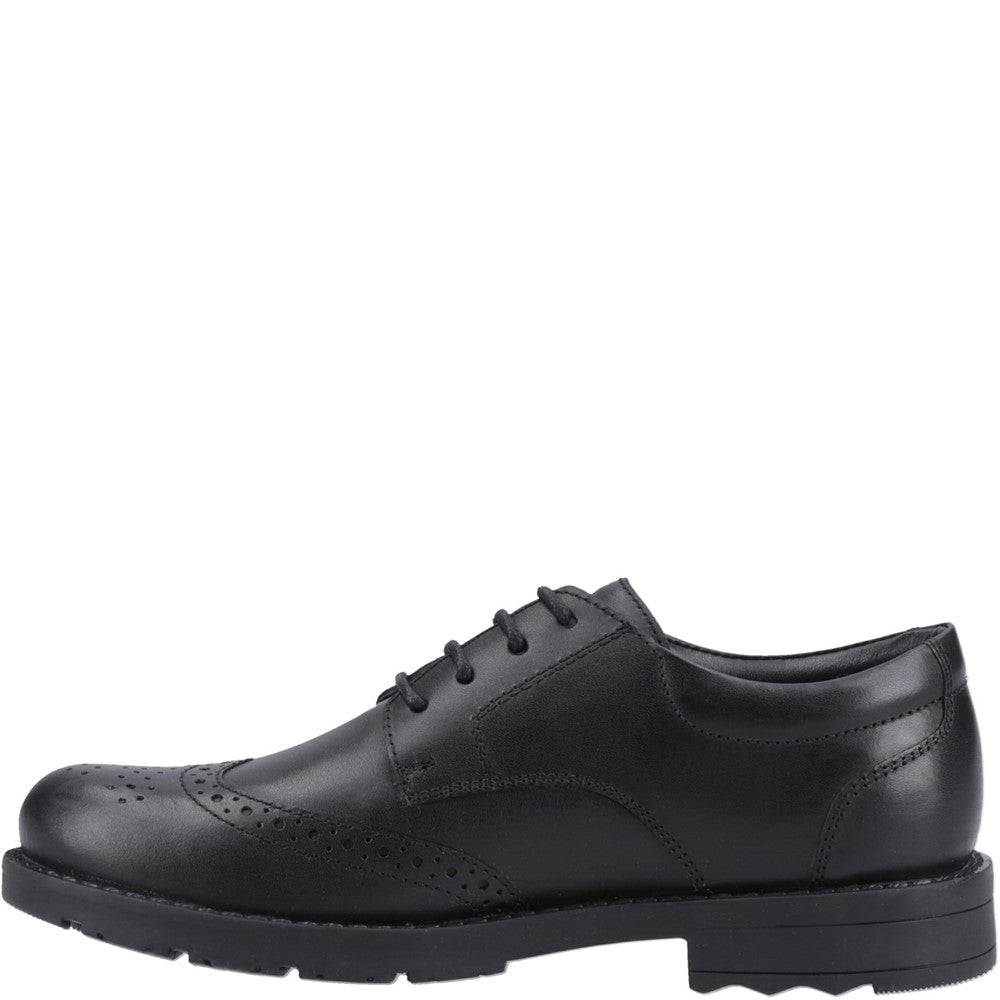 Hush Puppies Brian XL Senior School Shoes