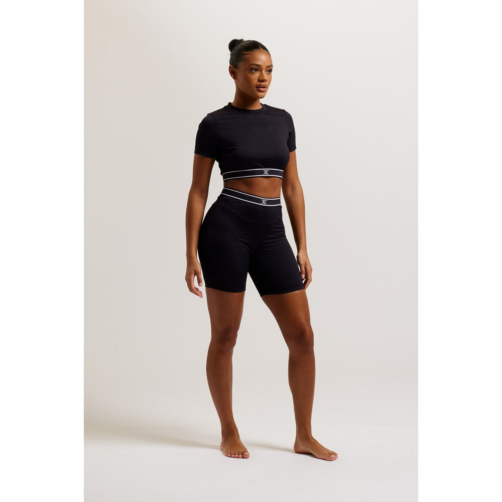 Juicy Couture Rayon Rib Cycling Shorts