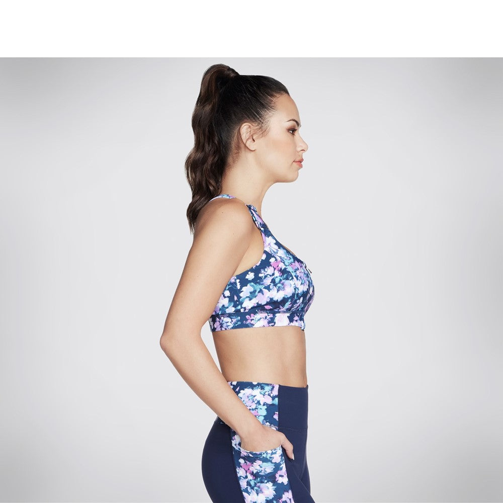 Skechers Misty Floral Zip Front Bra