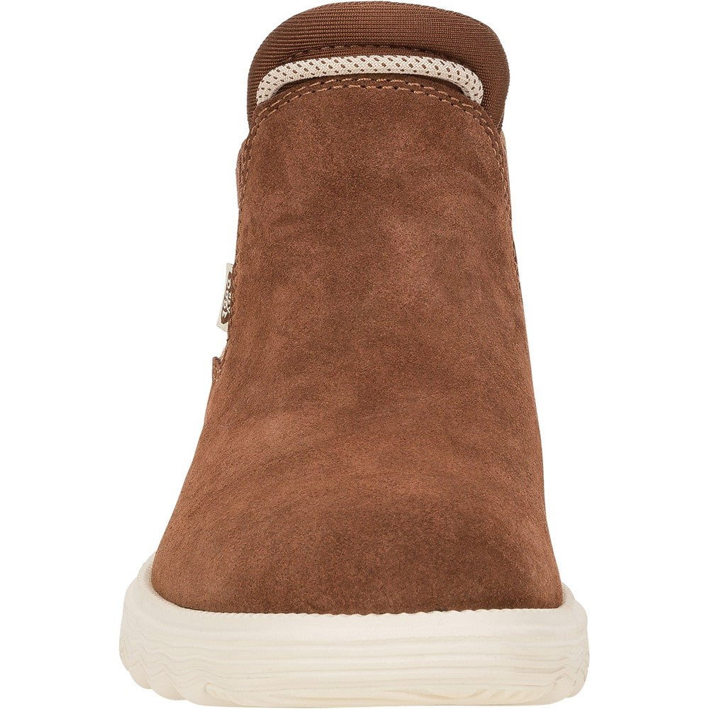 HEYDUDE Branson Suede Novelty Ankle Boots