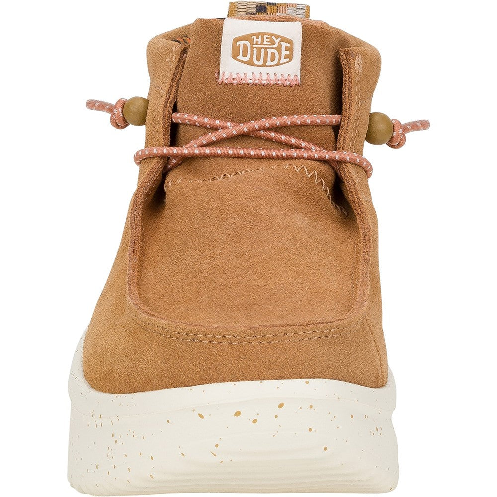 HEYDUDE Wendy Peak Hi Suede Ankle Boots
