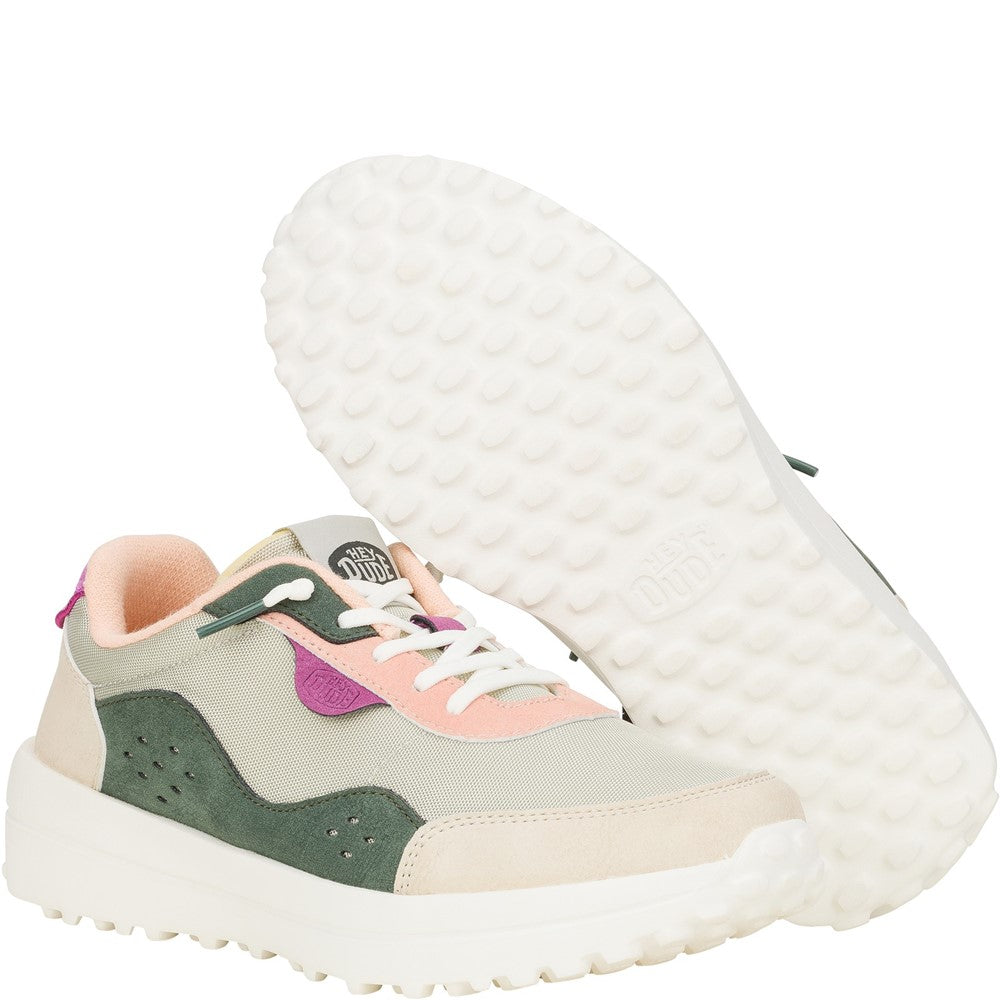 HEYDUDE Hayden Colorblock Trainers