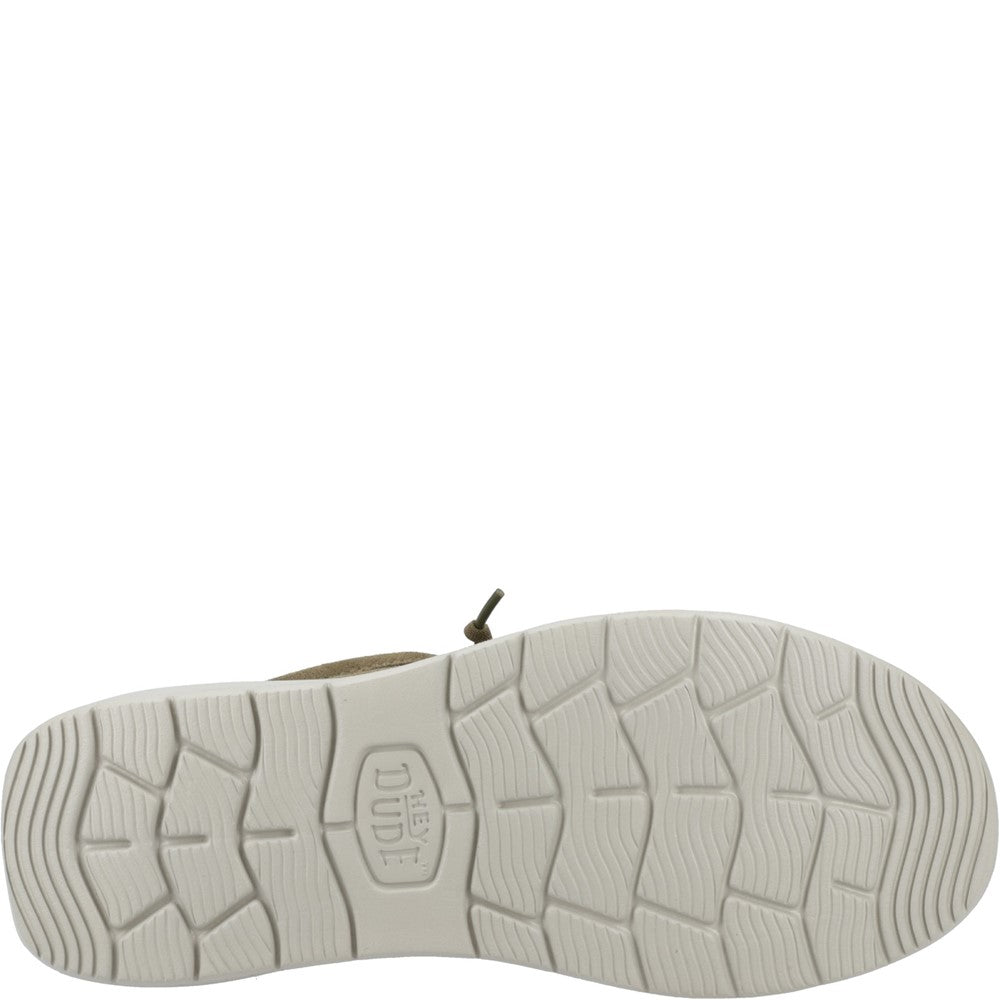 HEYDUDE Wally COMF Suede Slip on Shoe