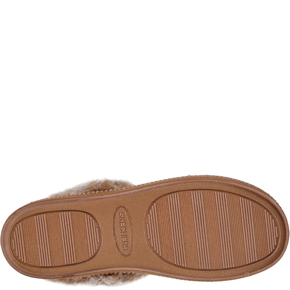 Skechers Cozy Campfire Fresh Toast Slipper