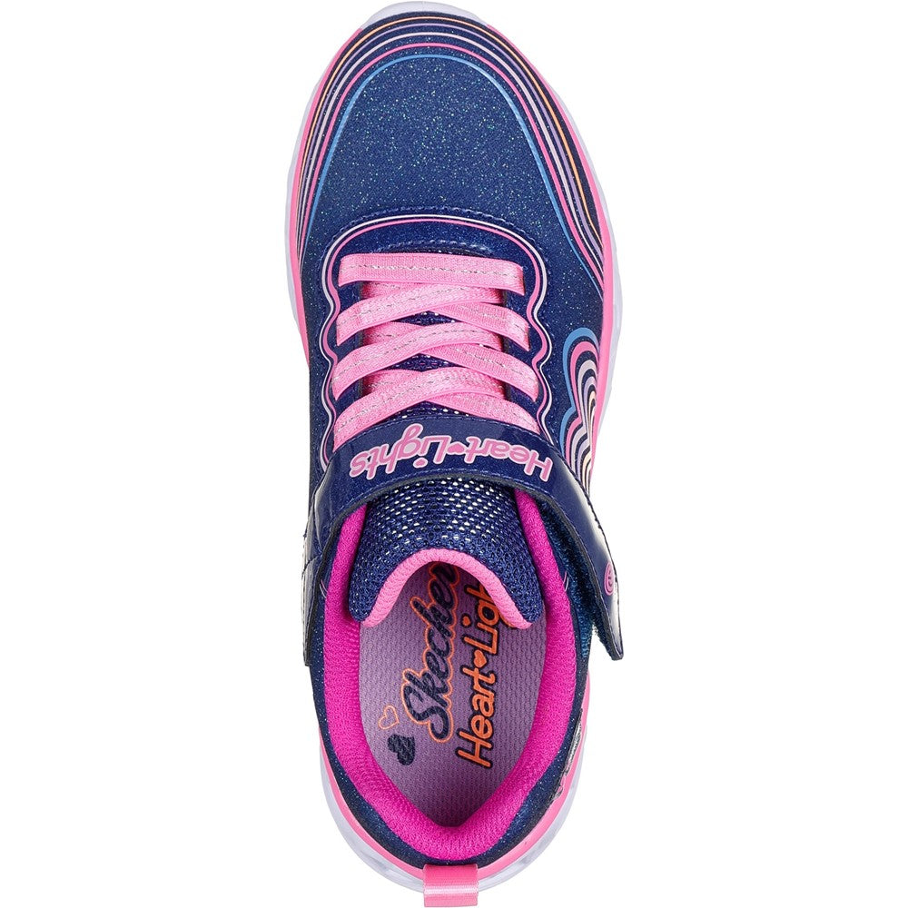 Skechers Heart Lights Retro Hearts Trainers