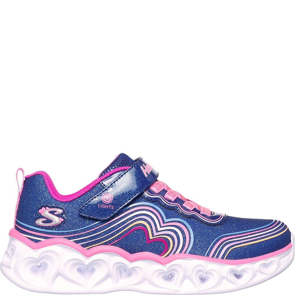 Skechers Heart Lights Retro Hearts Trainers