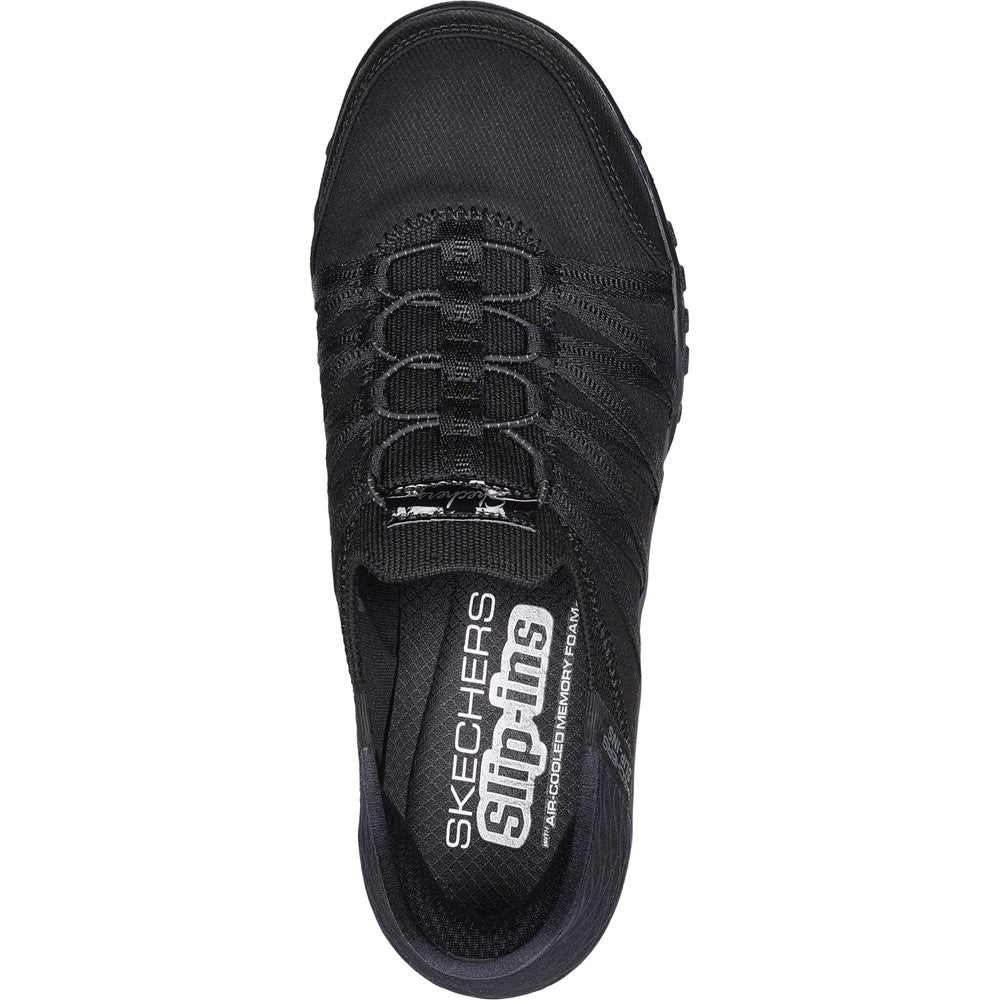 Skechers Breathe-Easy Roll-With-Me Wide Fit Shoes